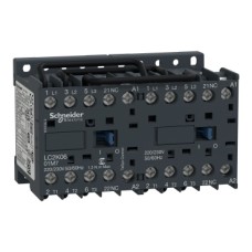 LC2K0601M7 Reversing contactor, TeSys K, 3P, AC-3, lt or eq to 440V 6A, 1 NC, 220 to 230VAC coil