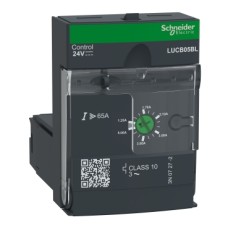 LUCB05BL išplėstas apsaugos modulis 3P, 1,25-5A, class 10, 24VDC, TeSys Ultra