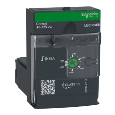 LUCB05ES išplėstas apsaugos modulis 3P, 1,25-5A, class 10, 48-72VDC/AC, TeSys Ultra