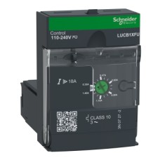 LUCB1XFU išplėstas apsaugos modulis 3P, 0,35-1,4A, 110-220VDC/AC, TeSys Ultra