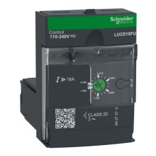 LUCD1XFU išplėstas apsaugos modulis 3P, 0,35-1,4A, class 20, 110-240VAC/DC, TeSys Ultra