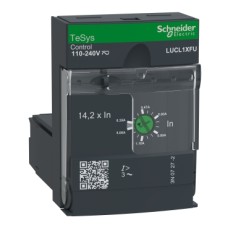 LUCL1XFU Standard control unit, TeSys Ultra, 3P, 0.35 to 1.4A, 690VAC, magnetic protection, 110 to 240VAC/DC coil