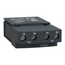 LUFN20 Auxiliary contact module, TeSys Ultra, 2 NO