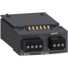 LUFV2 Function module, indication of motor load, TeSys Ultra, 4mA to 20mA