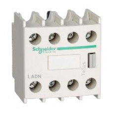 LADN40 TeSys D - auxiliary contact block - 4 NO - screw clamp terminals