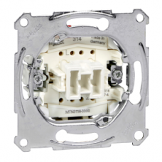 MTN3116-0000 Two-way switch insert 1 pole, flush-mounted, 10 AX, AC 250 V, screwl. term.