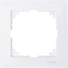 MTN4010-3619 M-Pure frame, 1-gang, polar white