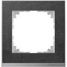 MTN4010-3669 M-Pure Decor frame, 1-gang, slate