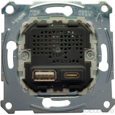 MTN4366-0110 USB maitinimo šaltinis 2,4 A, A+C tipo