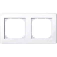 MTN478225 M-Smart frame, 2-gang, active white, glossy