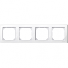 MTN478419 M-Smart frame, 4-gang, polar white, glossy