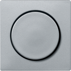 MTN5250-0460 Central plate with rotary knob, aluminium, System M