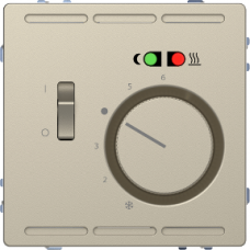 MTN5764-6033 Grindų termostatas 230 V su jungikliu ir apdaila Sachara sp., System Design