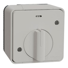 MUR39067 Mureva Styl - mechanical time delay switch - surface mounting - white