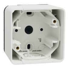MUR39911 Mureva Styl - surface mounted box - 1 gang - white