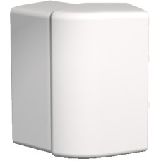 ISM10102P Išorinis kampas, 75 x 55 mm, PC/ABS, baltas