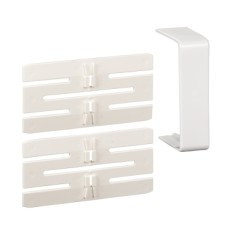 ISM10106P Jungties dangtelis, 75 x 55 mm, PC/ABS, poliariškai baltas
