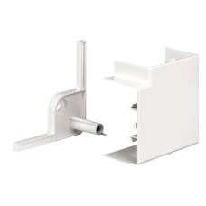 ISM10203P 45 - 90° kampas, 95 x 55 mm, PC/ABS, poliariškai baltas