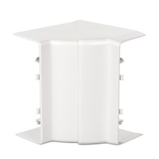 ISM10301P Vidinis kampas, 140 x 55 mm, PC/ABS, poliariškai baltas
