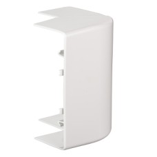 ISM10302P Išorinis kampas, 140 x 55 mm, PC/ABS, baltas