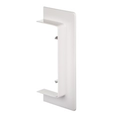 ISM10305P Sienos/lubų rėmas, 140 x 55 mm, PC/ABS, poliariškai baltas