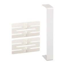 ISM10506P Jungties dangtelis, 185 x 55 mm, PC/ABS, poliariškai baltas