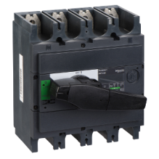 31109 switch disconnector, Compact INS320, 320A, standard version with black rotary handle, 4 poles