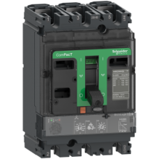 C10H32M025 Circuit breaker, ComPacT NSX100H, 70kA/415VAC, 3 poles, MicroLogic 2.2M trip unit 25A