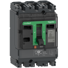 C10N3MA003 Circuit breaker, ComPacT NSX100N, 50kA/415VAC, 3 poles, MA trip unit 2.5A