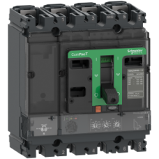 C10R42D040 Circuit breaker, ComPacT NSX100R, 200kA/415VAC, 4 poles, MicroLogic 2.2 trip unit 40A