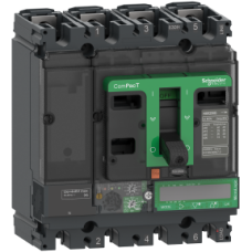 C25B47E100 Circuit breaker, ComPacT NSX250B, 25kA/415VAC, 4 poles, MicroLogic Vigi 7.2E trip unit 100A