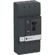 C40K42D250 Circuit breaker, ComPacT NSX400K, 36kA/800VAC, 10kA/1000VAC, 4 poles, MicroLogic 2.3 trip unit, 250A