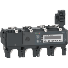 C6346E630 Trip unit MicroLogic 6.3E, ComPacT NSX630, 4 poles, electronic basic and ground fault protections, energy meter, 630A