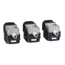LV429243 Steel bare cable connectors, ComPacT NSX, for 1 cable 1.5mm² to 95mm², 160A, set of 4 parts