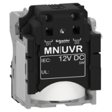 LV429402 Undervoltage release MN, ComPacT NSX, rated voltage 12VDC, screwless spring terminal connections