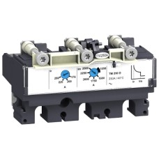 LV431430 trip unit TM250D for ComPact NSX 250 circuit breakers, thermal magnetic, rating 250 A, 3 poles 3d