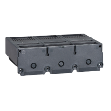 LV433693 Short terminal shield, ComPacT NSX400/630, Ue above 500VAC, pitch 45mm, IP40, 3 poles