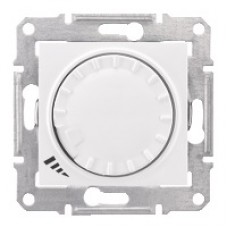 SDN2200921 Sedna - rotary pushbutton dimmer - 1000VA, without frame white