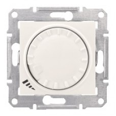 SDN2200923 Sedna - rotary pushbutton dimmer - 1000VA, without frame cream