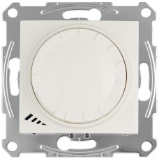 SDN2201223 Sedna universal rotary dimmer for LED lamps 400 W, cream