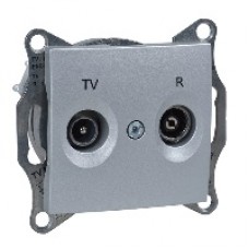 SDN3301860 Sedna - TV/R intermediate outlet - 4dB without frame aluminium