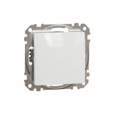SDD111116 Sedna Design & Elements, 2-way Push-Button 10AX, professional, white
