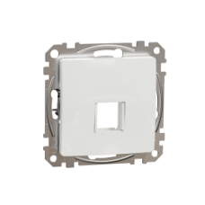 SDD111421 Sedna Design & Elements, Center Plate adaptor for Keystones, white