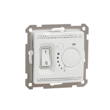 SDD111507 Sedna Design & Elements, grindų termostatas, 16A, 230V AC, balta sp.