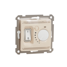 SDD112506 Sedna Design & Elements, kambario termostatas, 16A, 230V AC, kremminė sp.