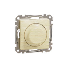 SDD180502 Sedna Design & Elements, Rotary LED Dimmer, RC/RL 5-200W, Wood Birch