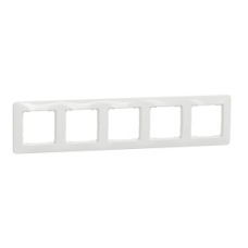 SDD311805 Sedna Design Frame 5 gang, professional, white