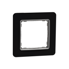 SDD361801 Sedna Elements, Frame 1 gang, professional, glass dark