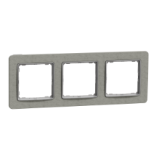 SDD390803 Sedna Elements, Frame 3 gang, professional, stone concrete