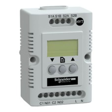 NSYCCOHYT230VID Climasys CC - electronic hygrotherm - 200…240 V - temp -40…80°C - Hr 20…80%